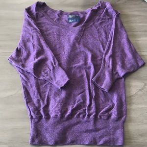 American Eagle Large 3/4 Sleeve Sweater